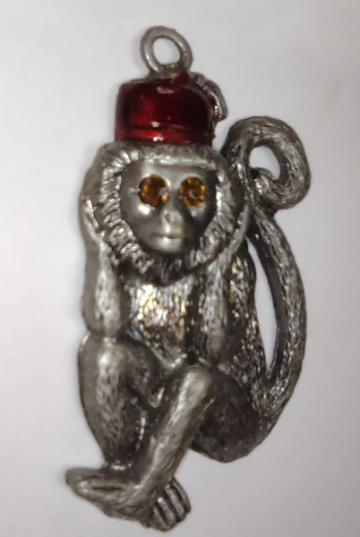 Hear No Evil Monkey Pendant