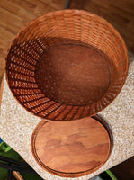 Wooden Woven Butterfly Basket