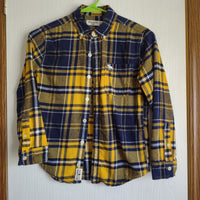 Size 7/8 Button-Up Flannel Shirt - Ambercrombie Kids (#186)
