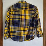 Size 7/8 Button-Up Flannel Shirt - Ambercrombie Kids (#186)