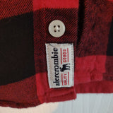 Size 7/8 Button-Up Flannel Shirt - Ambercrombie Kids (#185)