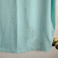 Sz L Blue Cat Lady Box Short Sleeve Shirt (#2)