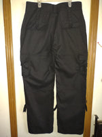 Size L Black Cargo Style Pants - 34x29 - Like New (#5)