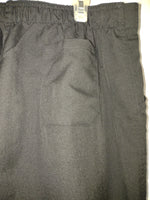 Size Large Black Ultra Soft Scrub Pants - 34x31 - Like New (#6)