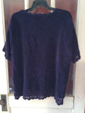 Sz 22W Lacey Sweater - Carolina Colours Plus (#034)