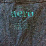 Sz M AERO Aeropostale 3/4 Sleeve Shirt (#166)
