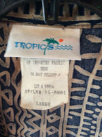 Sz L Retro/ Vintage Jacket - Tropics (#045)