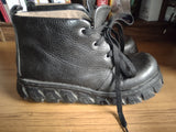 DEEP E Soul of The Rain Forest Black Boots Sized like Women's 8.5