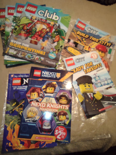 Lego Book and Magazine Bundle