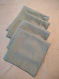 Set of 4 Solid Colored Cloth Napkins Approx 20"x20"