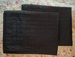 2 Quilted Style Pillow Case/Covers