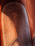 A'rcopedico Orange Leather Sandals -Flats - Shoes - L - 40/7