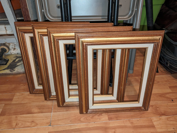 Set of 4 Matching Wooden Frames 8x10
