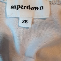 Sz XS Superdown Dress - One Shoulder Asymetrical Neckline