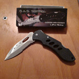 S.A.R. Tactical Pocket Knife 16-058B Frost Cutlery