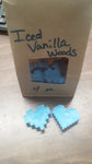 Iced Vanilla Woods type - 3oz - 4oz - Hearts -Homemade Scented Wax Melts