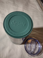 Cat Thermos with Clear Lid - Cat Lady Box - New in Package