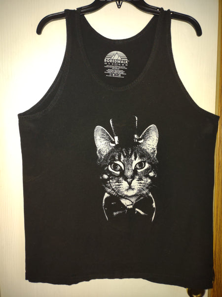 Sz L Boredwalk Cat Shirt