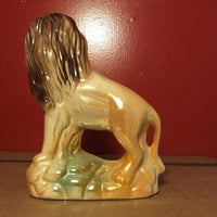 Glass Lion Figurine