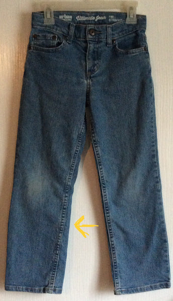 #103 Sz 7Reg Urban Pipeline Jeans