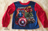 #096 Sz 8 Superhero Sleep Shirt - Avengers