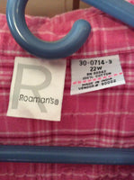 #033 Sz 22W Button Up Blouse - Roaman’s