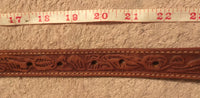 #204 Leather Belt Strap - 25" - Kids - NO Buckle