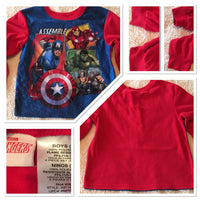 #096 Sz 8 Superhero Sleep Shirt - Avengers