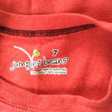 Sz 7 Jumping Bean Sleeveless Soccer Shirt (#107)
