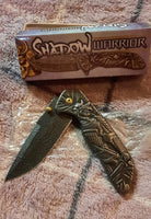 NEW - Shadow Warrior Folding Pocket Knife - BK3530